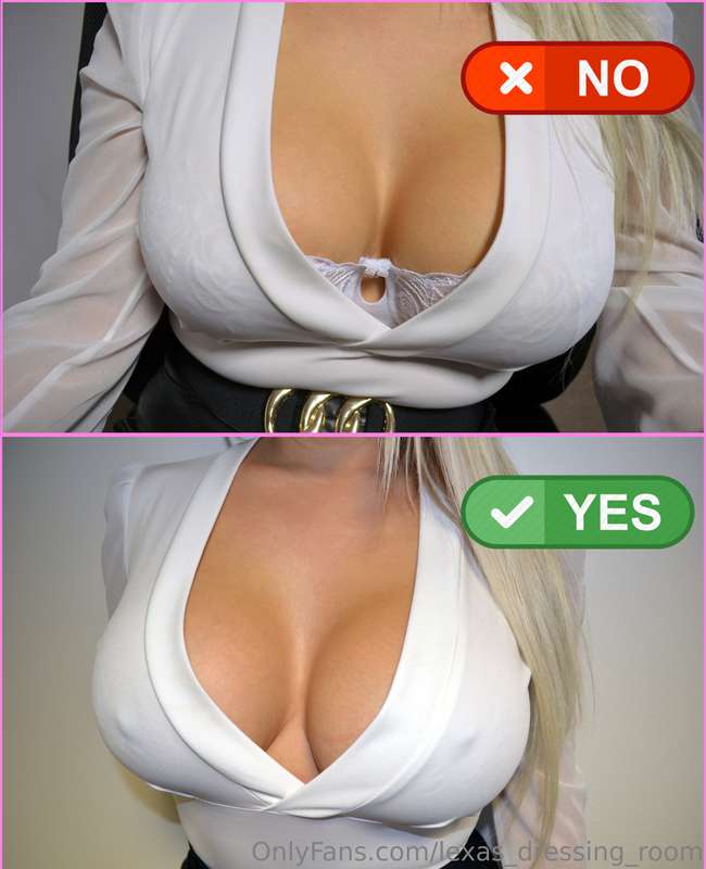A big questionnaire for today 📢Without bra: YES✅ or NO❌There..