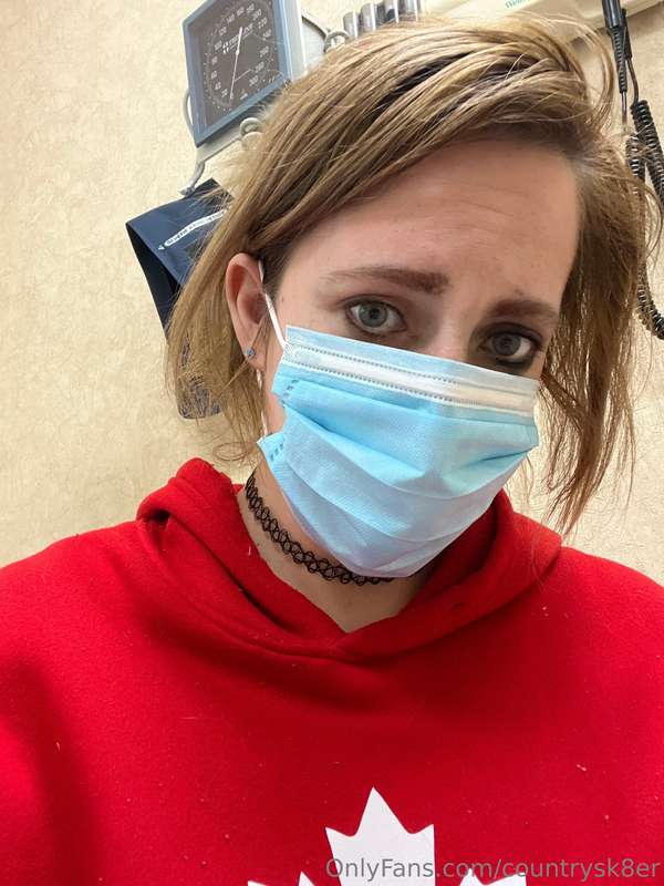 At the hospital still sick yall if u wanna help with soup gi..