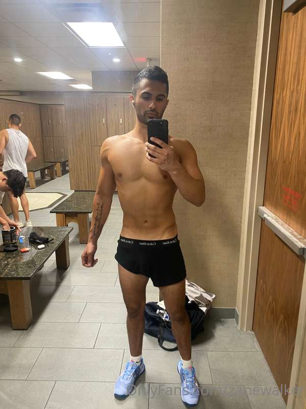 POV: You see master in the locker room after a workout. Do y..