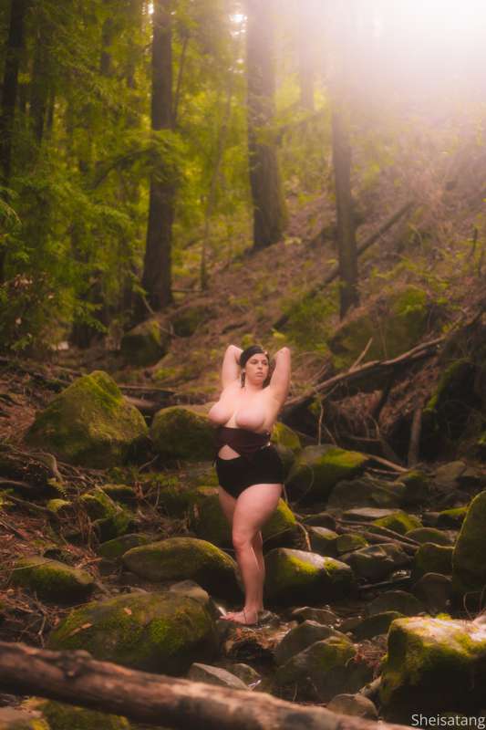 Some nice pics of my tits in nature 6
