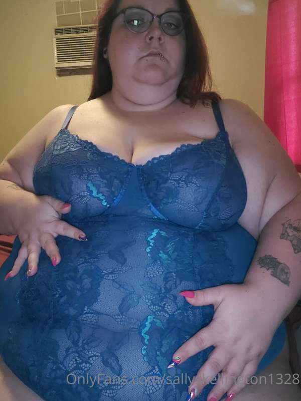Having some fun in blue