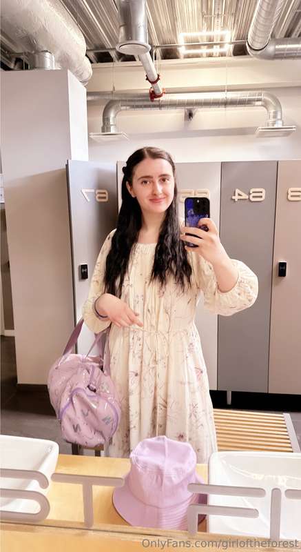 By the way, check out how cute I look today — with and witho.. 1