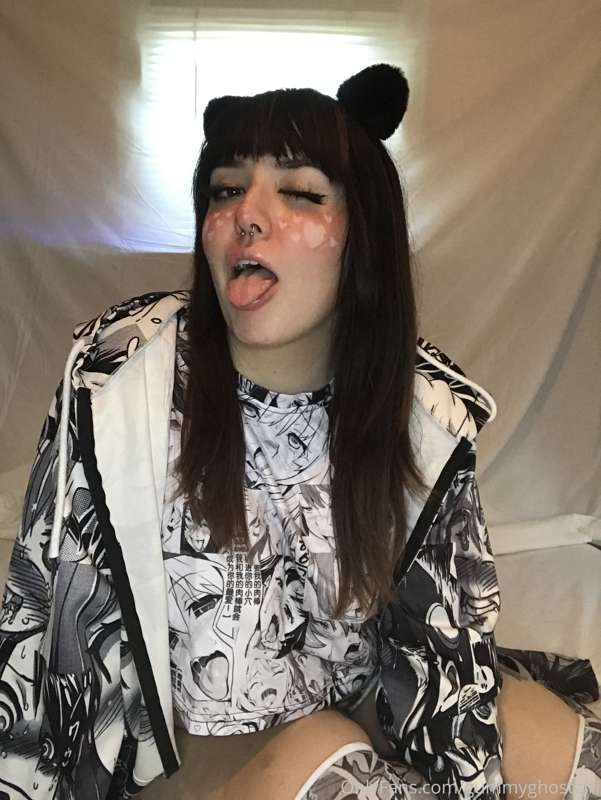 Ahegao print head to toe 👅 36