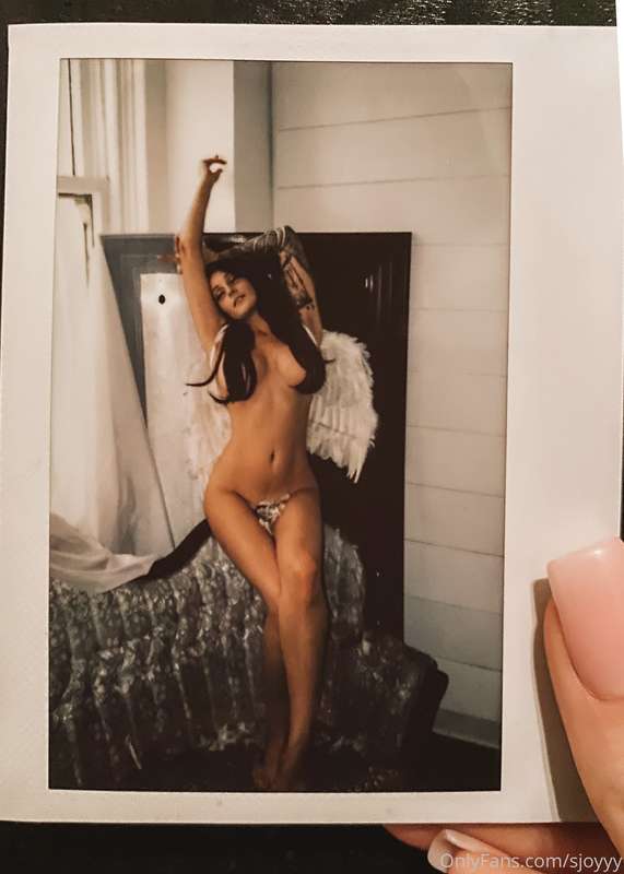 Two Polaroid captures 😇