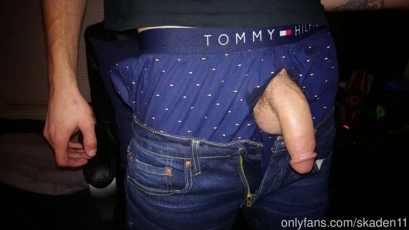 Nice cock, right?  It belongs to a hot and hung straight 20 ..