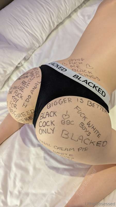 White boys aren't allowed to touch my ass. You are lucky I d..