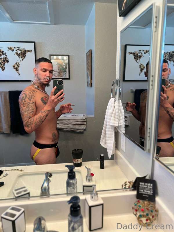 Trying on some new jock straps 7