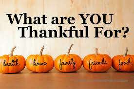 Happy Thanksgiving !