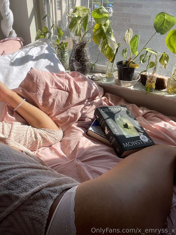 Lay down and read with me…🥹 (snaps) 3