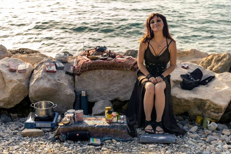 my cacao ceremony at the beach 1