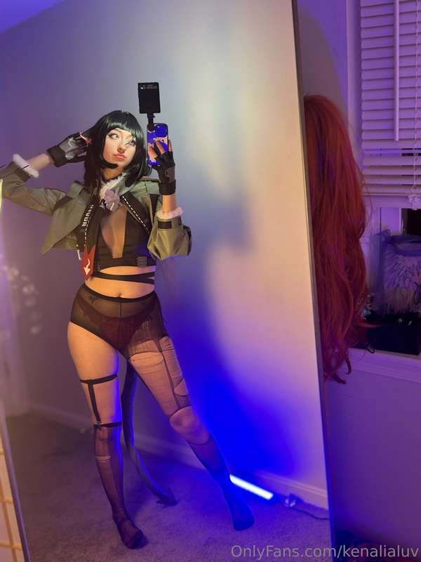 Jane Doe from ZZZ Cosplay!!giantess+ v0re heheh 2