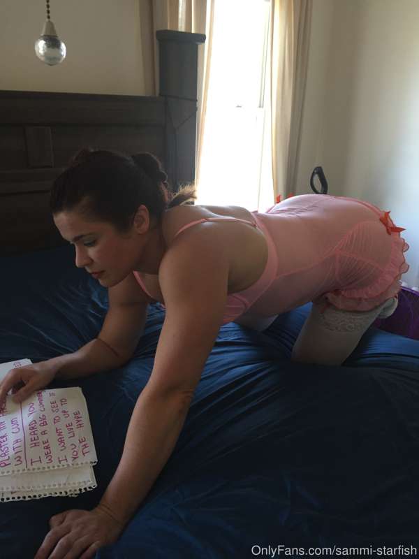 BTS... getting ready to film a facefuck video. 4