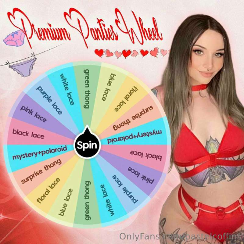 🎡 **PREMIUM PANTIES WHEEL** 🎡

***TIP THIS CAMPAIGN $50 & DM..