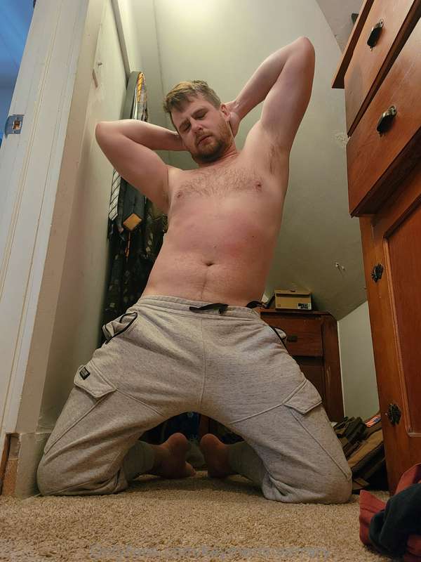 I dont get on my knees often. 5