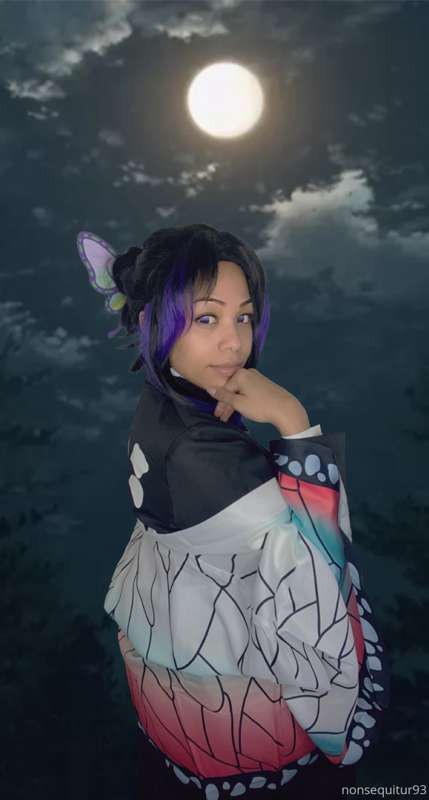 Here is a sneak peek of my Kocho Cosplay!