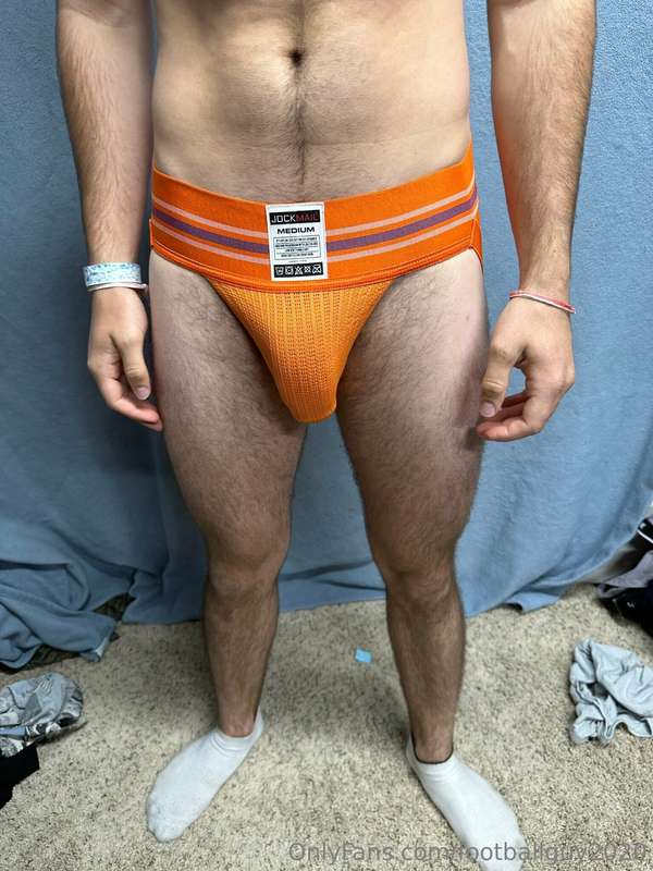 The private and some sexy undies and an orange jockstrap! 14