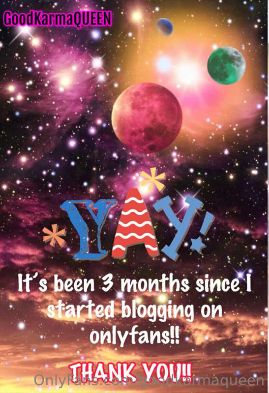 I'm loving posting to my Onlyfans blog.

It's like a diary o..