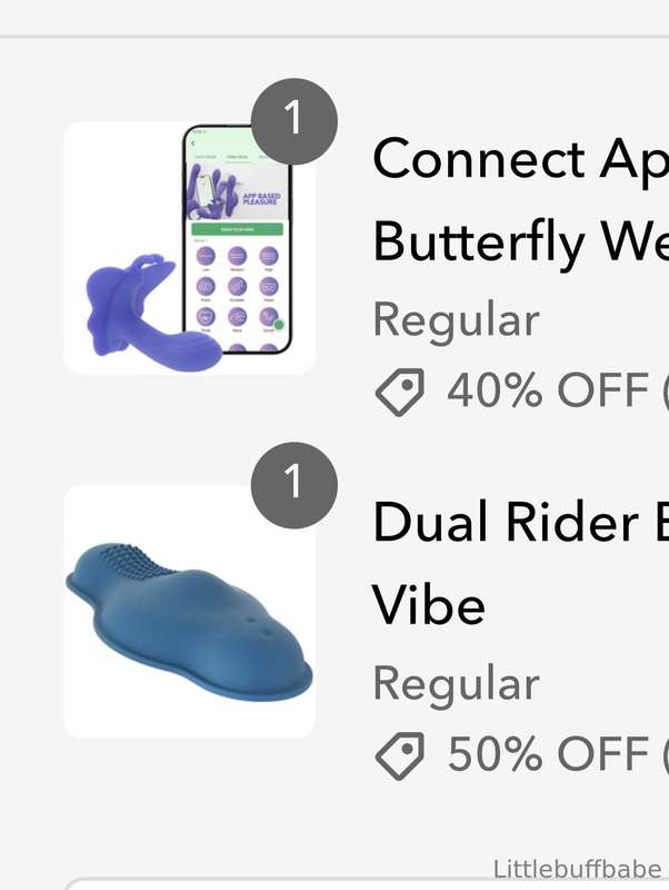 Anyone wanna help me get two new toys? 😏