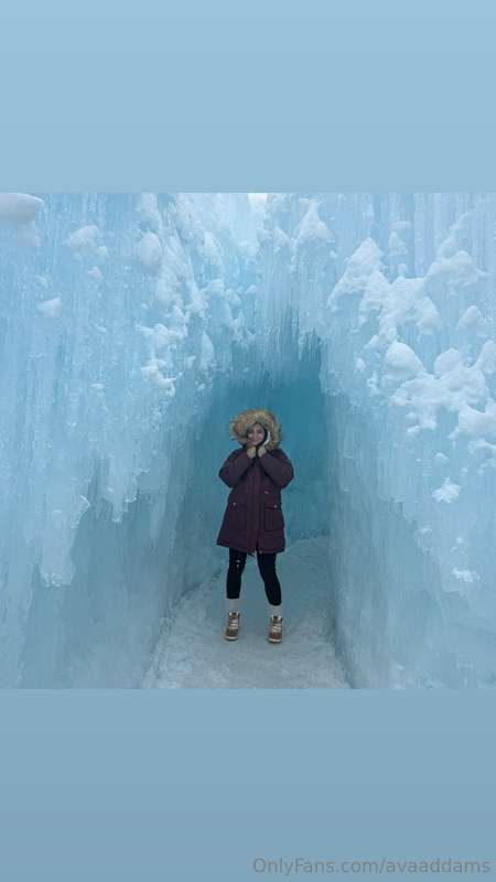 I've never been surrounded by so much ice! Would you keep me..