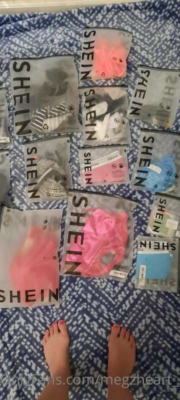 Think i have a small shein addiction 🥰 tip me for a strip te..