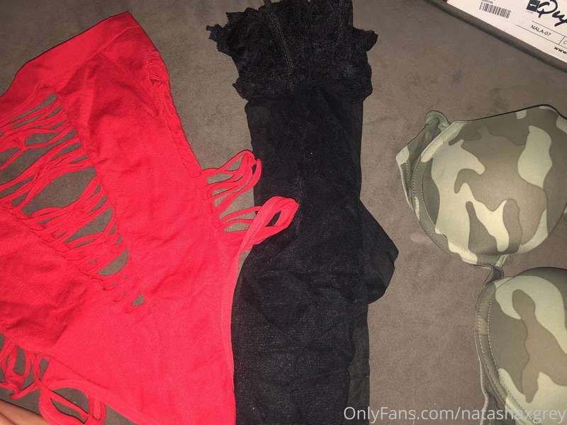 Here’s all of my panties for sale 😍 thongs, g strings, bikin.. 1