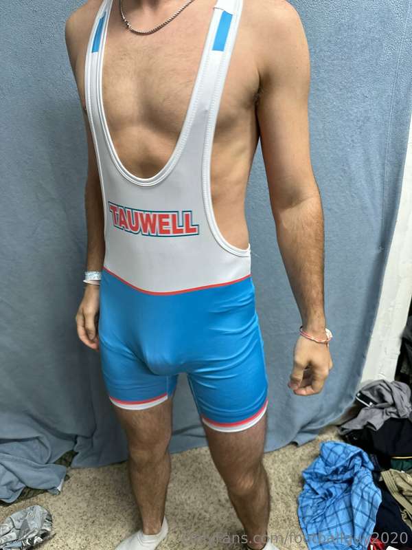 Wrestling singlet wearing private! 36