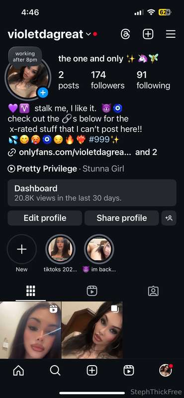 Violetdagreatfree - Onlyfans - 26 May, 2025