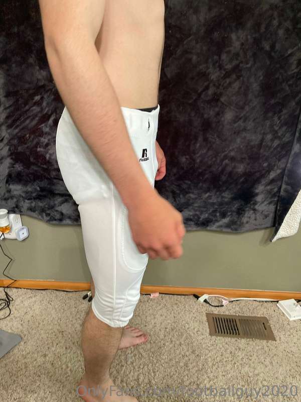 Me in football pants set 2 28