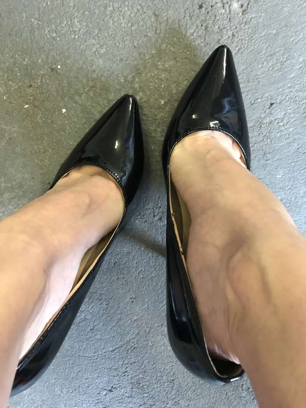 Red sole stilettos 8
