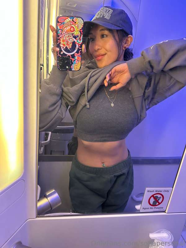 Airplane vibes and cheeky reveals✈️let’s make this flight wa..