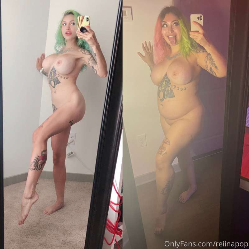 Oh how I’ve grown!! Comparison photo request ❣️