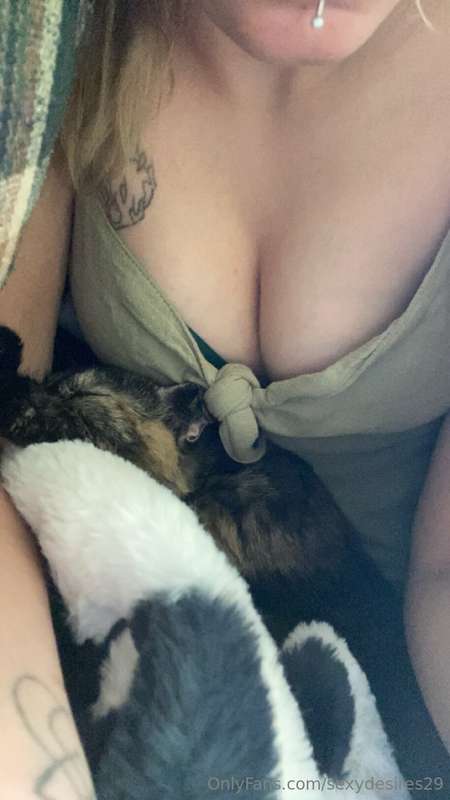 Kitty and titties