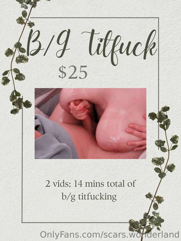 Tip $25 on this post to receive this PPV <3