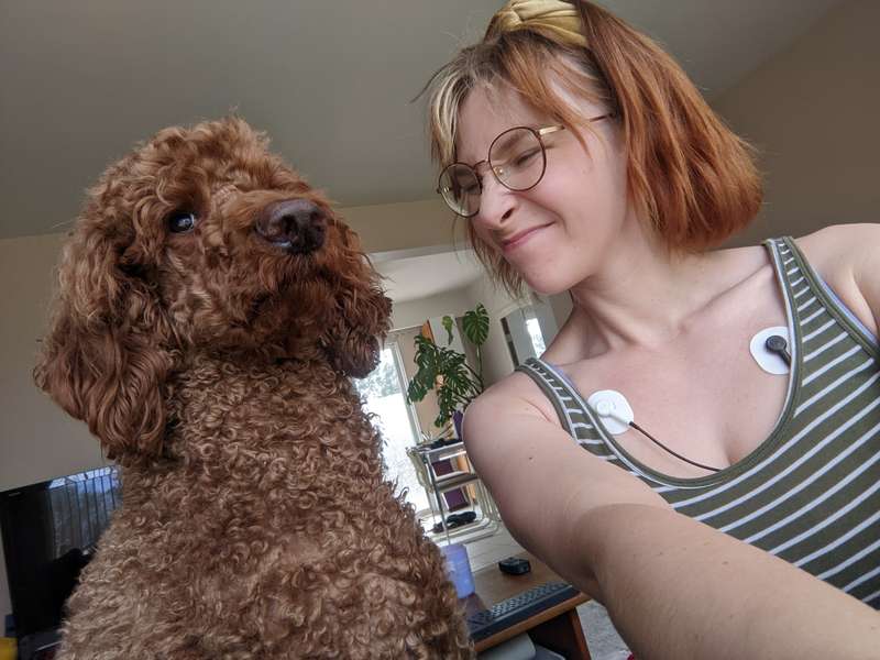 Hi loves :)! I'm on day 8/14 of wearing the heart monitor. I..