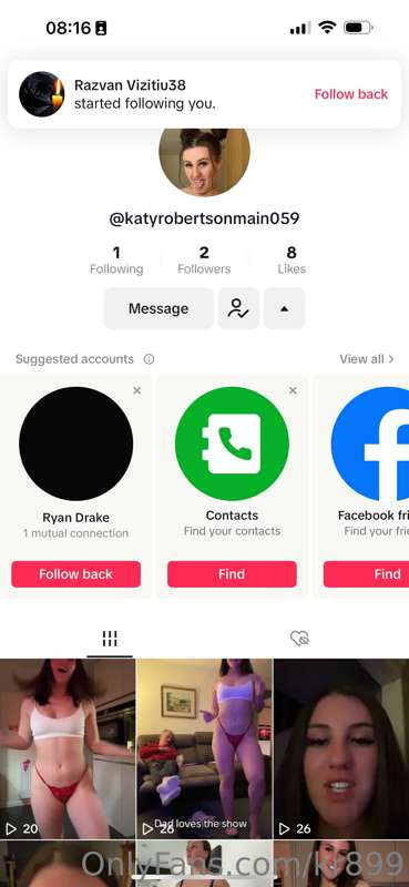 Please run up my new TikTok 
And ig - Katyrobertson04