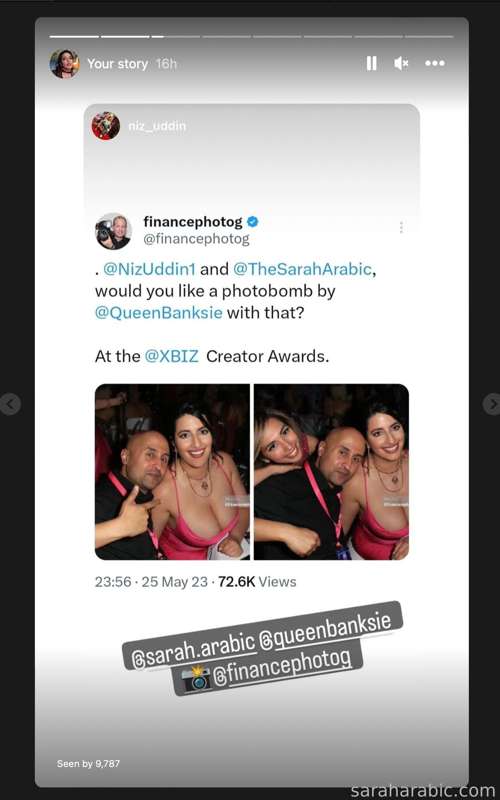 Saraharabic - Fansly - 31 May, 2023