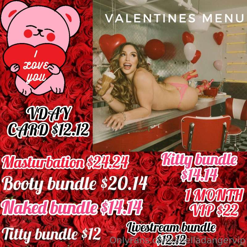 Starting my Valentines Day specials early! 🌹 I’m giving you ..