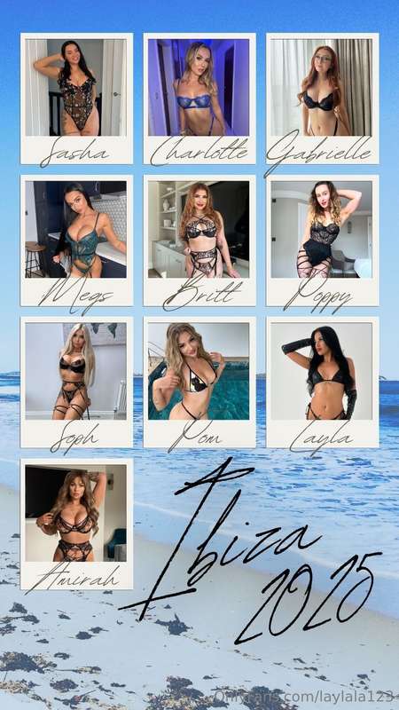 IBIZA TRIP BUNDLES ♥️$2510 G/G full nudes, mini naughty vlog..