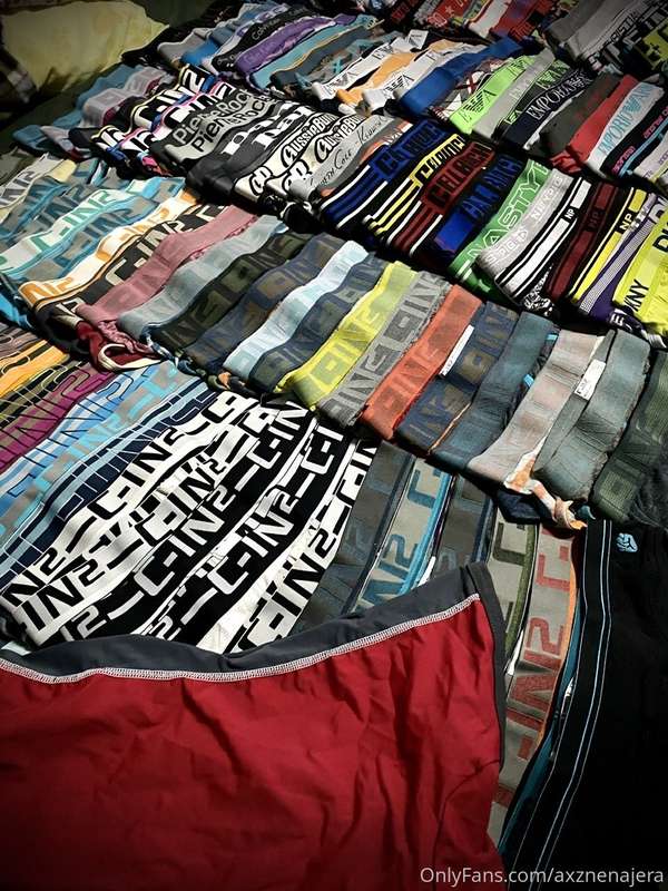 My #underwear collection #latin 2