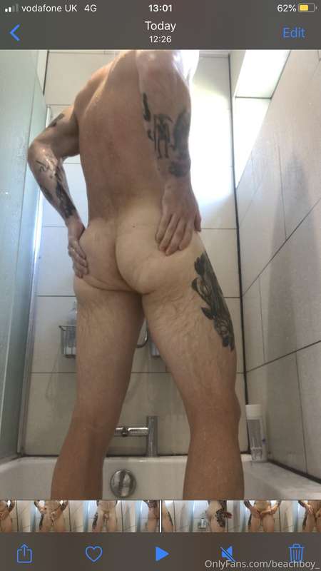 There’s a one minute long video of me in the shower coming t.. 2