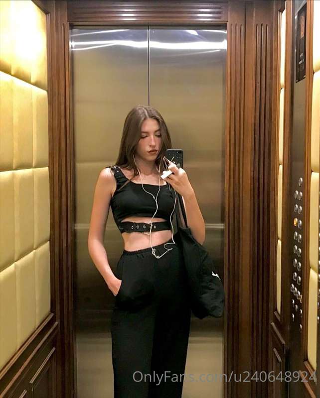 What if we stuck in the elevator together?Would you try to e..