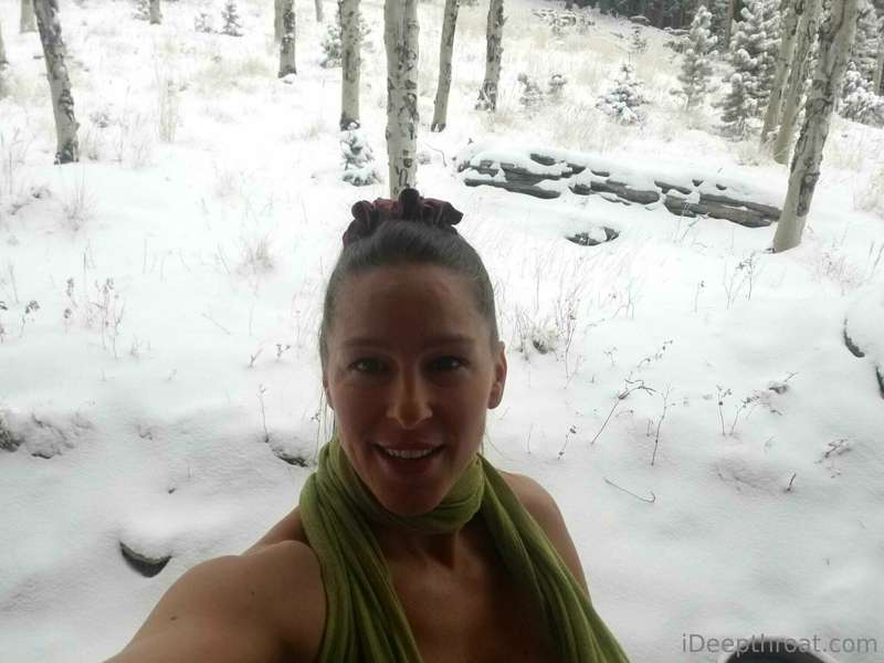 It is snowing like crazy here. I thought I would take a few .. 3