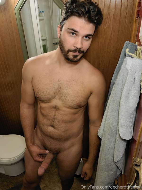 Cocky hot boy posing and cock stroking 😌
