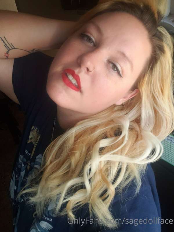 Getting dolled up for work today