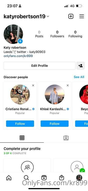 Go follow my new insta 😈