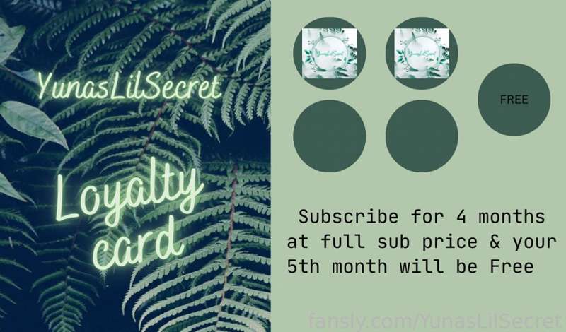 Yunaslilsecret - Fansly - 19 Oct, 2022