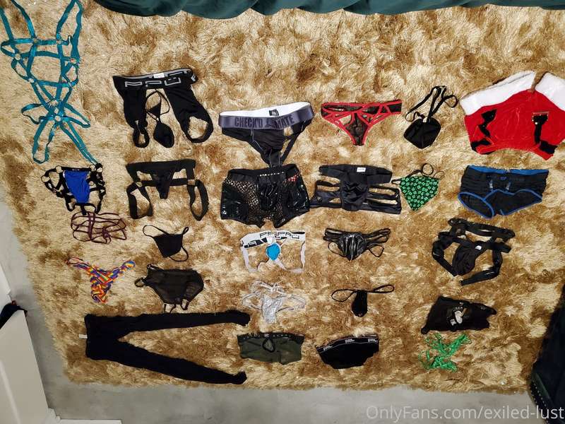 Here's all my underwear by the way for those that keep wanti..