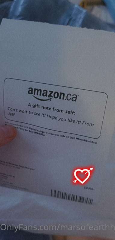 Amazon package ! (: thanks Jeff. I'll make a nice photoset t.. 1