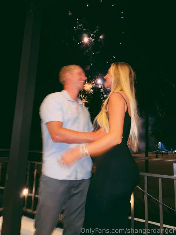 BTS look at me & britt's fancy dinner date night w/ firework..