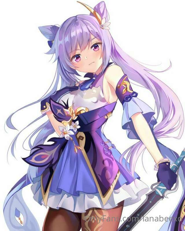 More of my Keqing cosplay from Genshin Impact! 16